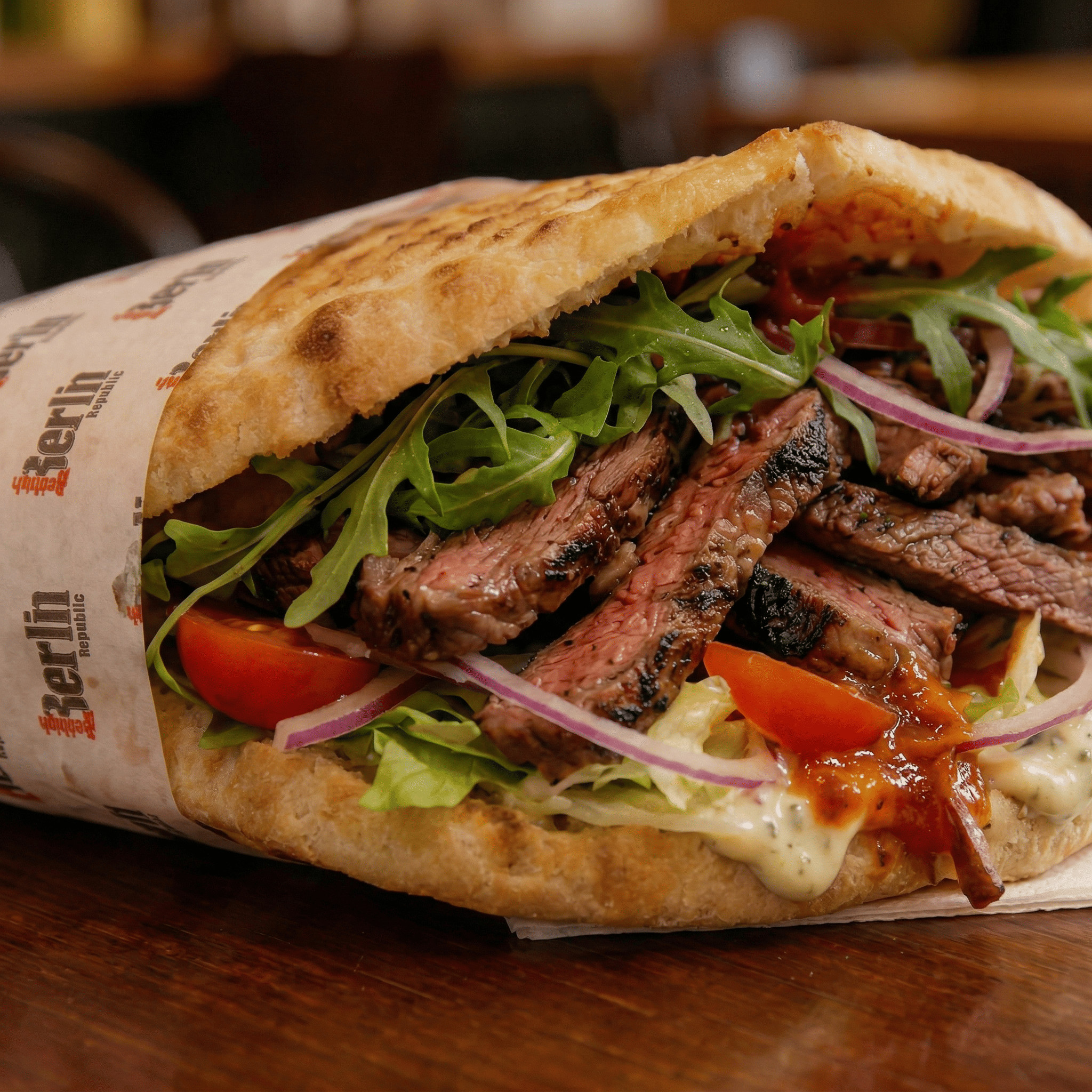 Steakdöner Close-up